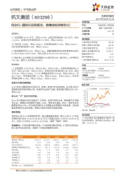 电动化+国际化双轮驱动，销售结构持续优化！