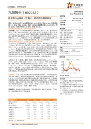 电饭煲市占率收入双增长，西式空炸增速承压