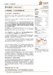 Q2表现亮眼，下半年旺季销售可期