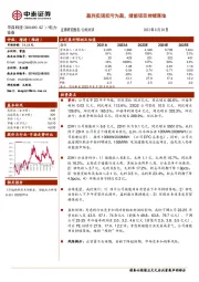 盈利实现扭亏为盈,储能项目持续落地