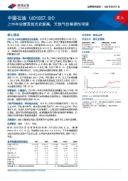 上半年业绩再创历史新高，天然气价格弹性可观