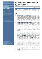 中鼎股份中报点评:持续推进海外企业整合,实现业绩稳步增长