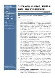 中报点评：新游投放利润承压，长线运营下三季度利润可期