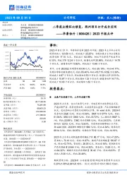 2023中报点评：二季度业绩环比修复，荆州项目打开成长空间