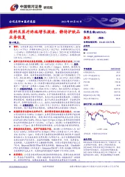 原料及医疗终端增长提速，静待护肤品业务恢复