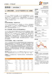 Q2业绩快速增长，全方位产品矩阵助力收入高增长