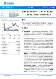 2023H1财报点评：跨境电商业务增长强劲，AI技术助力降本增效