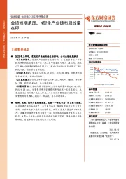 2023年中报点评：业绩短期承压，N型全产业链布局放量在即