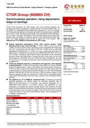 Sound business operation; rising depreciation drags on earnings