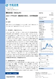 2023上半年点评：稳健成长有潜力，全年业绩或修复