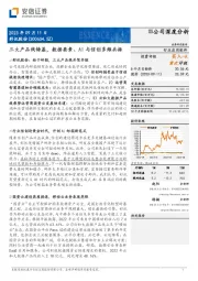 三大产品线铸基，数据要素、AI与信创多维共振