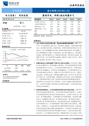 聚焦风电，润滑+液压两翼齐飞