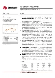 公司简评报告：在手订单确保下半年业绩高增长