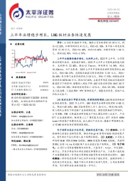上半年业绩稳步增长,LNG板材业务快速发展