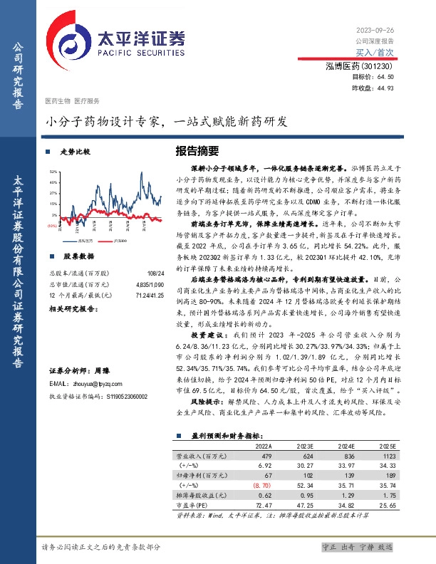 小分子药物设计专家，一站式赋能新药研发