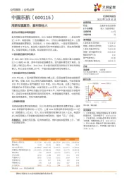 周期有望复苏,盈利弹性大