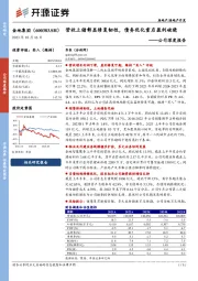 公司深度报告：营收土储彰显修复韧性，债务优化重启盈利破晓