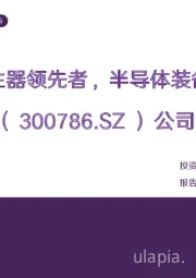 公司深度报告：国产臭氧发生器领先者，半导体装备开创新纪元