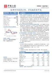 发布对外投资公告，涉足铀资源开发