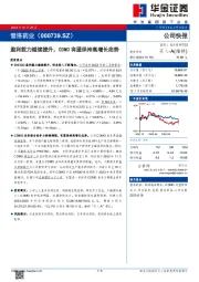 盈利能力继续提升，CDMO有望保持高增长态势