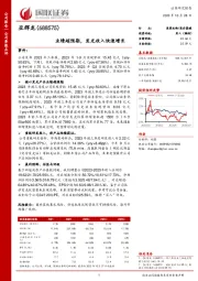 国联证券-公司季报点评-业绩超预期，发光收入快速增长
