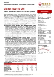 Sector headwinds continue to impact growth