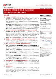 短期承压，期待架构优化带来成长新活力