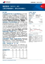 主营业务稳健增长,锂电业务持续投入