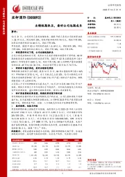业绩短期承压,看好公司远期成长