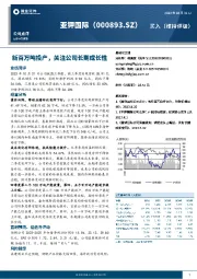 新百万吨投产,关注公司长期成长性
