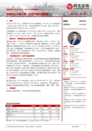 2023年三季报点评:业绩环比小幅下滑,先进产能加速释放