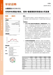 归母净利润稳步增长,信创+数据要素双轮驱动公司发展