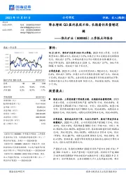 降本增效Q3盈利表现不俗,长期看仍具量增逻辑
