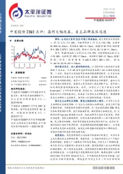中宠股份23Q3点评：盈利大幅改善，自主品牌成长迅速
