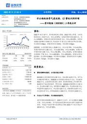 三季报点评：非公路轮胎景气度延续，Q3营收利润环增