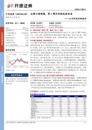 公司信息更新报告:业绩大超预期,第二增长曲线成效初显