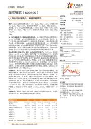 Q3海外毛利率提升，高端战略推进