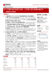 晶盛机电点评报告:30万片碳化硅衬底项目启动,公司第三成长曲线加速打开