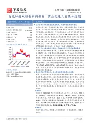 自免肿瘤双驱创新药新星,商业化进入密集加速期