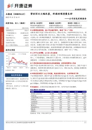 公司信息更新报告：营收环比大幅改善，终端动销质量良好