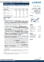 铝热传输材料引领者，新能源热处理需求弹性可期