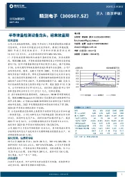半导体量检测设备龙头,迎来放量期