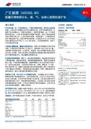 新疆民营能源巨头，煤、气、油核心资源快速扩张