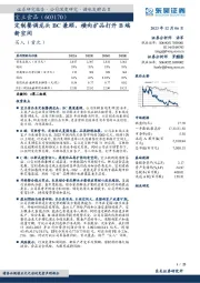 定制餐调龙头BC兼顾，横向扩品打开B端新空间