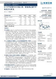 11月产批量同比大幅上涨，新能源&海外市场创历史新高