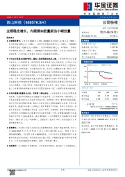 业绩稳定增长，内窥镜和能量新品小幅放量