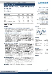 跨领域布局汽车/通信，消费电子领军企业蓄力长期成长