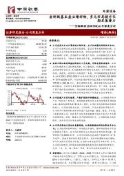 公司深度分析：金刚线基本盘业绩好转，多元布局提升长期发展潜力