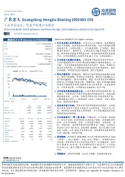 工业炸药龙头，受益于民爆行业整合