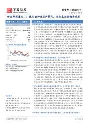 新宙邦深度之二：氟化液加速国产替代，有机氟业务稳步成长